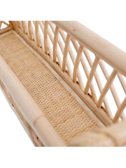 Rattan shelf for children and babies bedroom - Nordic Scandinavian design - Emma by ilayla baby