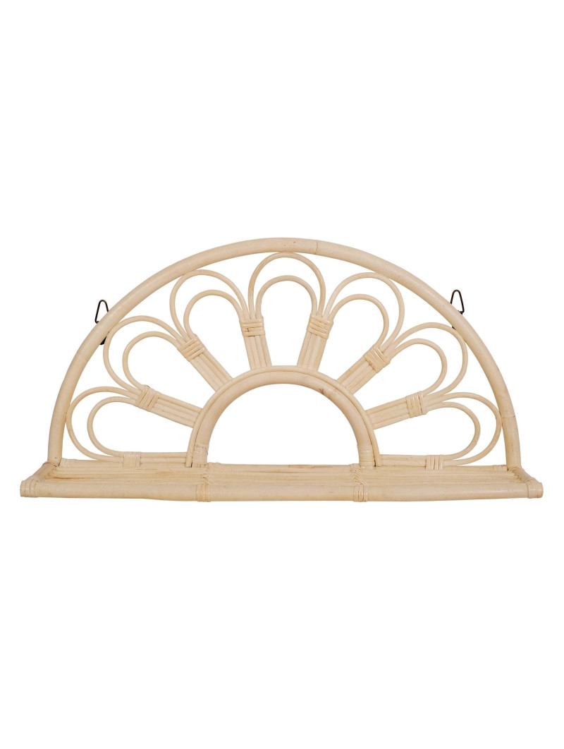 Rattan shelf for children and babies bedroom - Nordic Scandinavian design - Vitus by ilayla baby