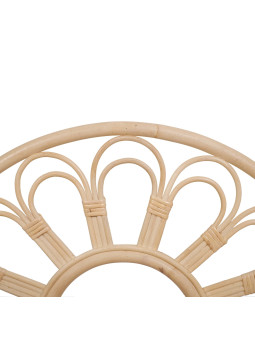 Mensola per la cameretta dei bambini e neonati in rattan realizzata a mano - Design nordico scandinavo - Vitus by ilayla baby
