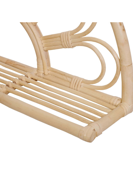 Mensola per la cameretta dei bambini e neonati in rattan realizzata a mano - Design nordico scandinavo - Vitus by ilayla baby