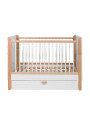 Bed drawer for children's bedroom in White MDF for Ratata chest and cot bed by BellAmy