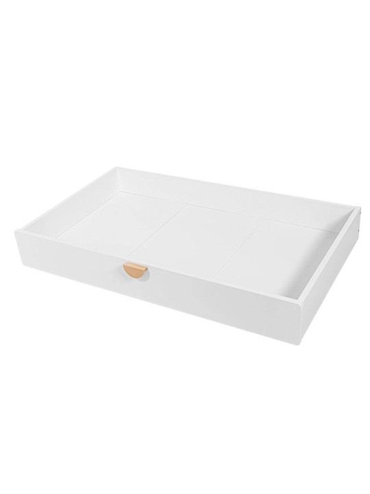 Bed drawer for children's bedroom in White MDF for Ratata chest and cot bed by BellAmy