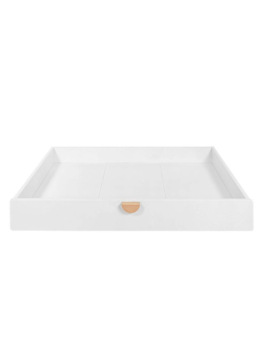 Cassettone lettino culla per neonati in MDF Bianco per cassettiera e lettino Ratata by BellAmy