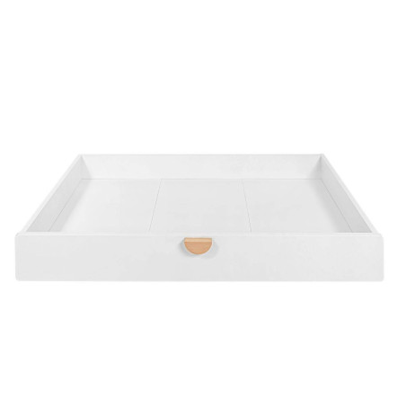 Bed drawer for children's bedroom in White MDF for Ratata chest and cot bed by BellAmy