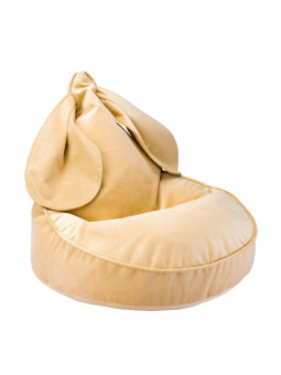 Pouf a sacco coniglietto giallo - Wigiwama