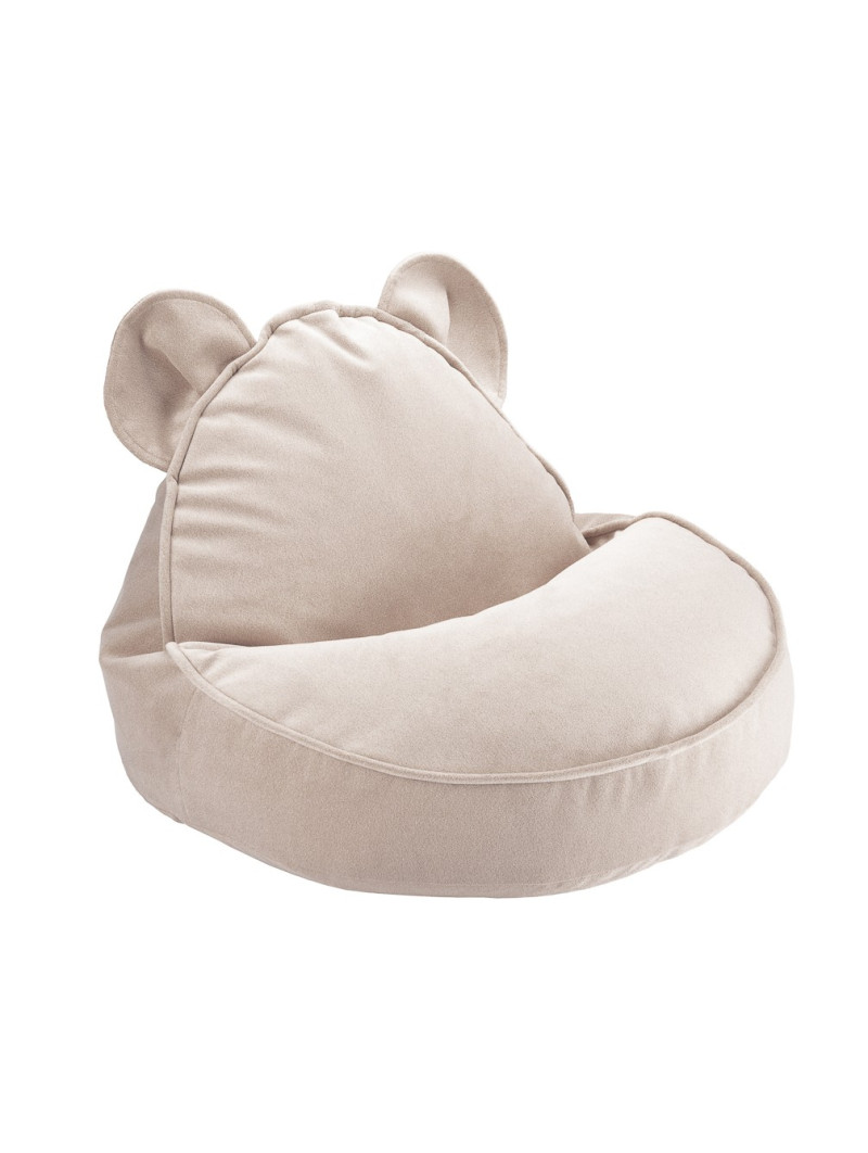 Children Dusty Beige Bear Beanbag - Wigiwama