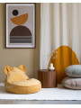 Pouf a sacco orsetto giallo per cameretta bambini - Wigiwama