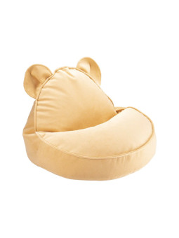 Pouf a sacco orsetto giallo per cameretta bambini - Wigiwama