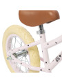 Balance bike for children 3-5 years bonton pink with stars