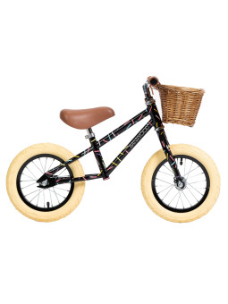 Bicicletta senza pedali First Go allegra nera - Banwood x Marest