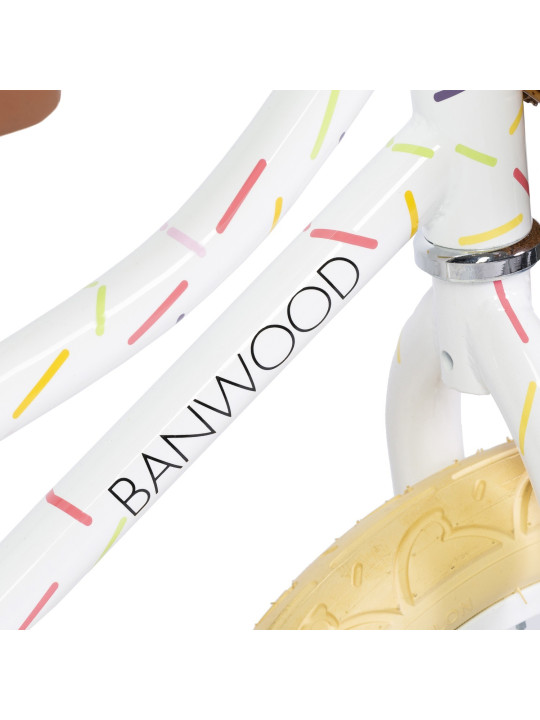 Balance bike First Go allegra white - Banwood x Marest