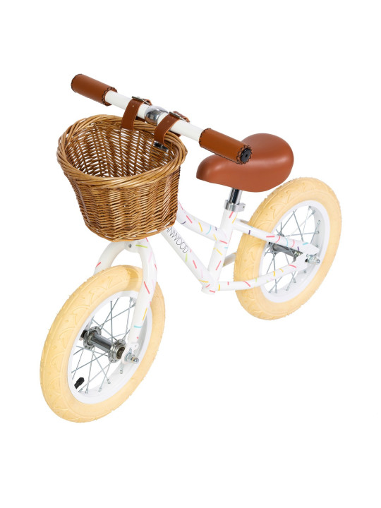 Balance bike First Go allegra white - Banwood x Marest