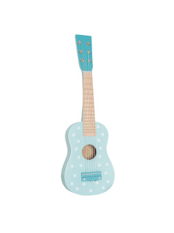 Blue Wooden Guitar for Kids