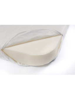 Polyurethane foam mattress 70x140 Nuage Foam by Vox with rounded corners ideal for Paris cot cot by Vox