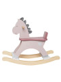 Cavallo a dondolo in legno rosa per Bambini da 1 anno in su by Jabadabado - Perfetto come regalo di compleanno