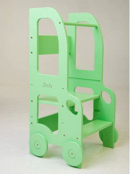Car Changing Height Step Stool - Toddler in Family