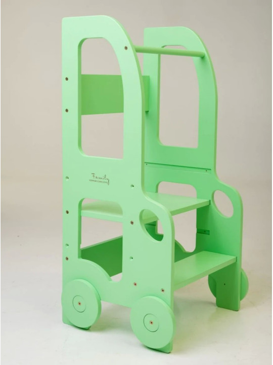 Car Changing Height Step Stool - Toddler in Family
