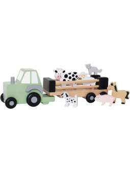 Wooden Farm Tractor -...
