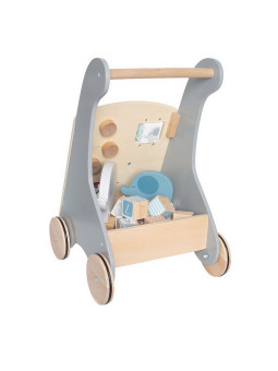 Wooden Activity Wagon for Children and Kids by Jabadabado
