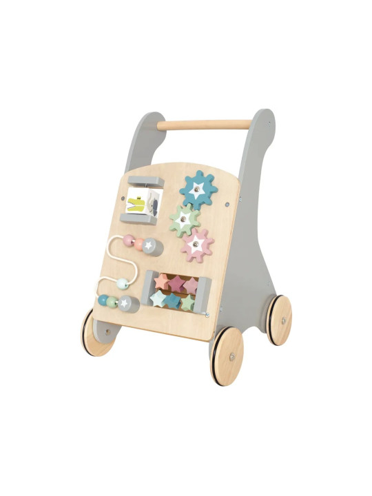 Wooden Activity Wagon for Children and Kids by Jabadabado