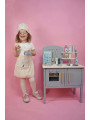 Wooden Kitchen with pot & pan grey for Children and Kids by Jabadabado