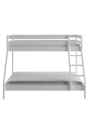 Letto a castello in legno di pino massello bianco per bambini DENIS WHITE by Olivia Living