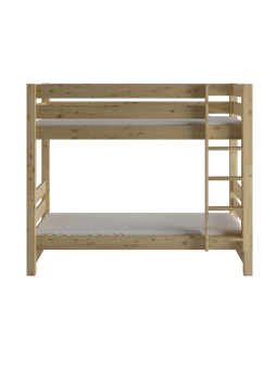 Letto a castello in legno massello per bambini modello JAN by Olivia Living