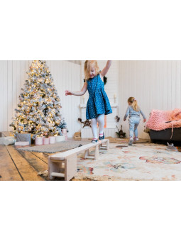 Kids Children Wooden Balance Beam