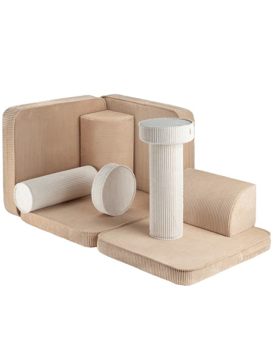 Corduroy children's sofa - Wigiwama Material: 100% Polyester