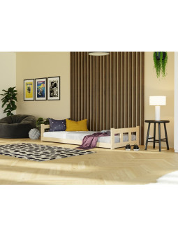 Children's Low single bed Fence - Benlemi