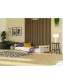 Letto Singolo Basso Montessori Fence - Benlemi