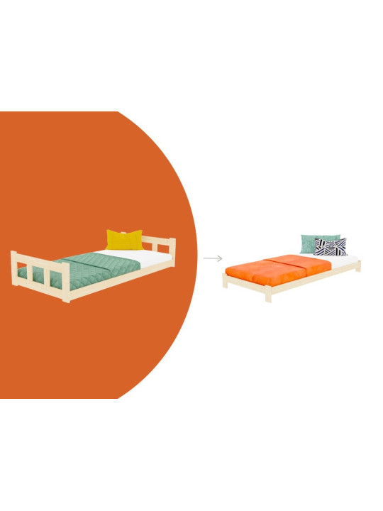 Children's Low single bed Fence - Benlemi