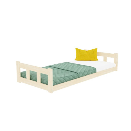 Letto Singolo Basso Montessori Fence - Benlemi