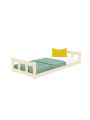 Letto Singolo Basso Montessori Fence - Benlemi