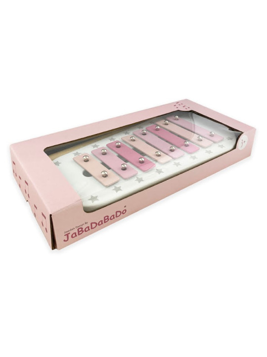 Pink Wooden Xylophone for Children