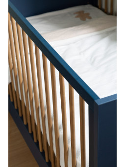 Cot Bed 140x70 Bold blue - Childhome