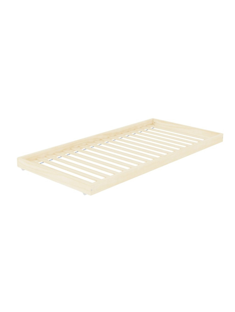 Additional removable wooden bed on wheels SLEEP for Benlemi FENCE, SWITCH, SAFE, SIMPLY children's beds