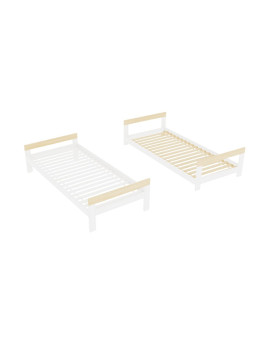 DOUBLE set for decomposition house or teepee bed into two single beds - Benlemi