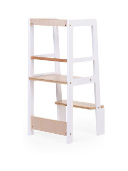 Multipurpose Wooden Montessori Learning Tower for Children - Childhome