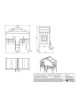 Letto Casetta per Bambini in legno bianco Housebed 90x200 con Scaletta - Vipack