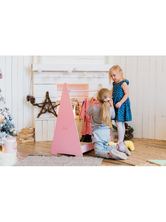 Montessori Children's Coat Hanger - Open Wardrobe for Children