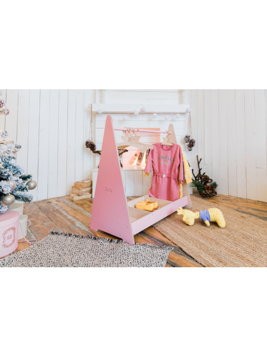 Montessori Children's Coat Hanger - Open Wardrobe for Children