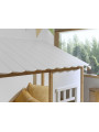 Bed House for Children's Bedroom Housebed 90x200 with Scalloped Roof - Vipack