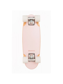 Skateboard for children aged 3 and up, 70s California style pink color - Banwood