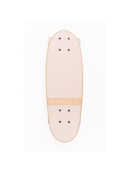 Skateboard per bambini da 3 anni in su colore rosa stile California degli anni 70 - Banwood