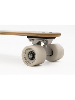 Skateboard per bambini da 3 anni in su colore bianco stile California degli anni 70 - Banwood