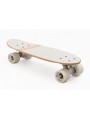 Skateboard for children aged 3 and up, 70s California style white color - Banwood