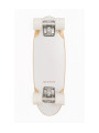Skateboard for children aged 3 and up, 70s California style white color - Banwood
