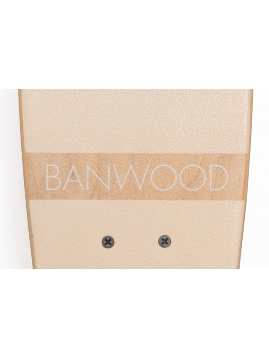 Skateboard per bambini da 3 anni in su colore crema stile California degli anni 70 - Banwood