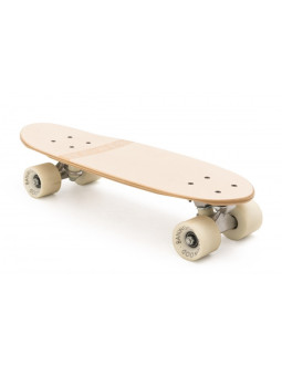 Skateboard for children aged 3 and up, 70s California style cream color - Banwood